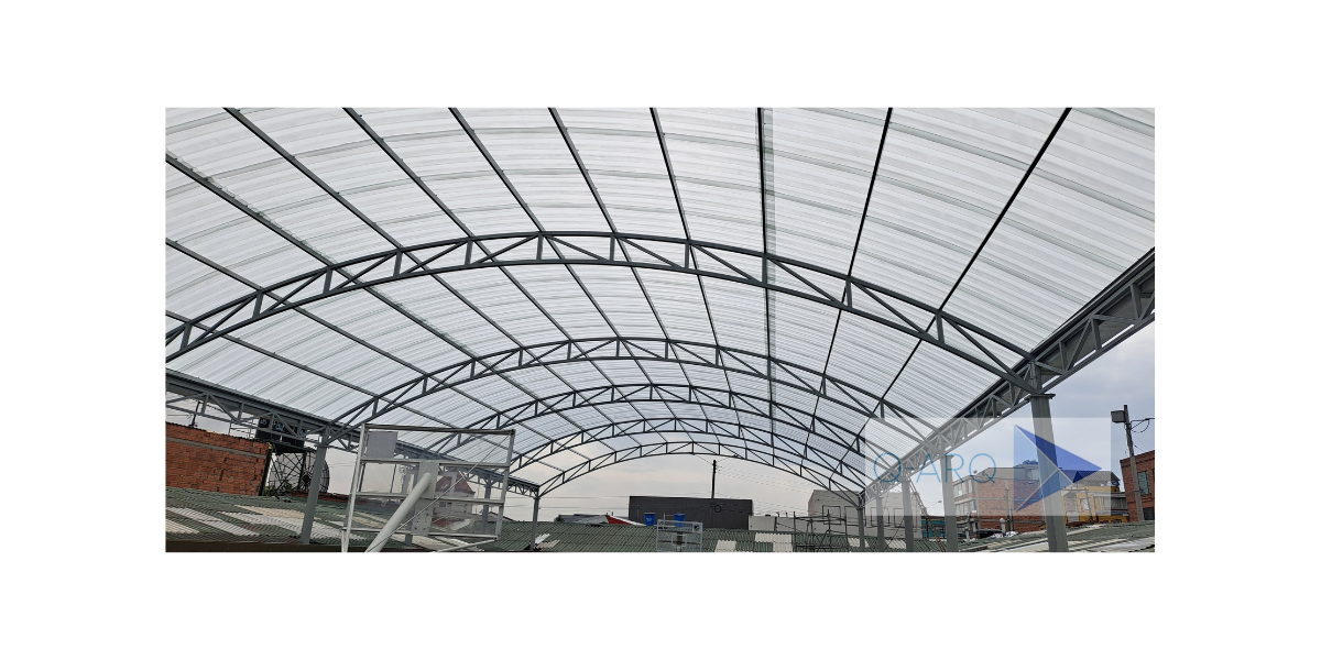 Fabricacion de estructuras metalicas para cubiertas en Bogota 1